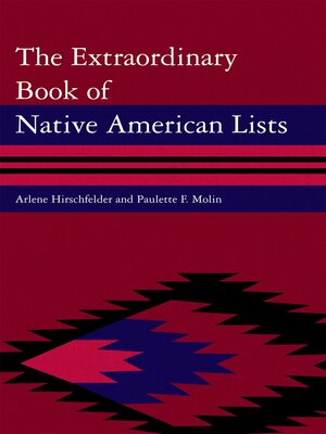 cover image of The Extraordinary Book of Native American Lists